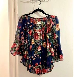 Ralph Lauren Denim & Supply Floral Top